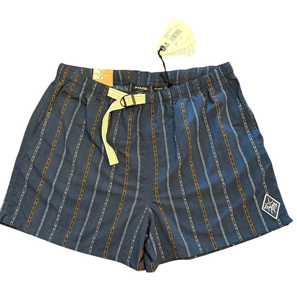 Prana Indio Heritage Short Women's Sz Medium 4" inseam NWT